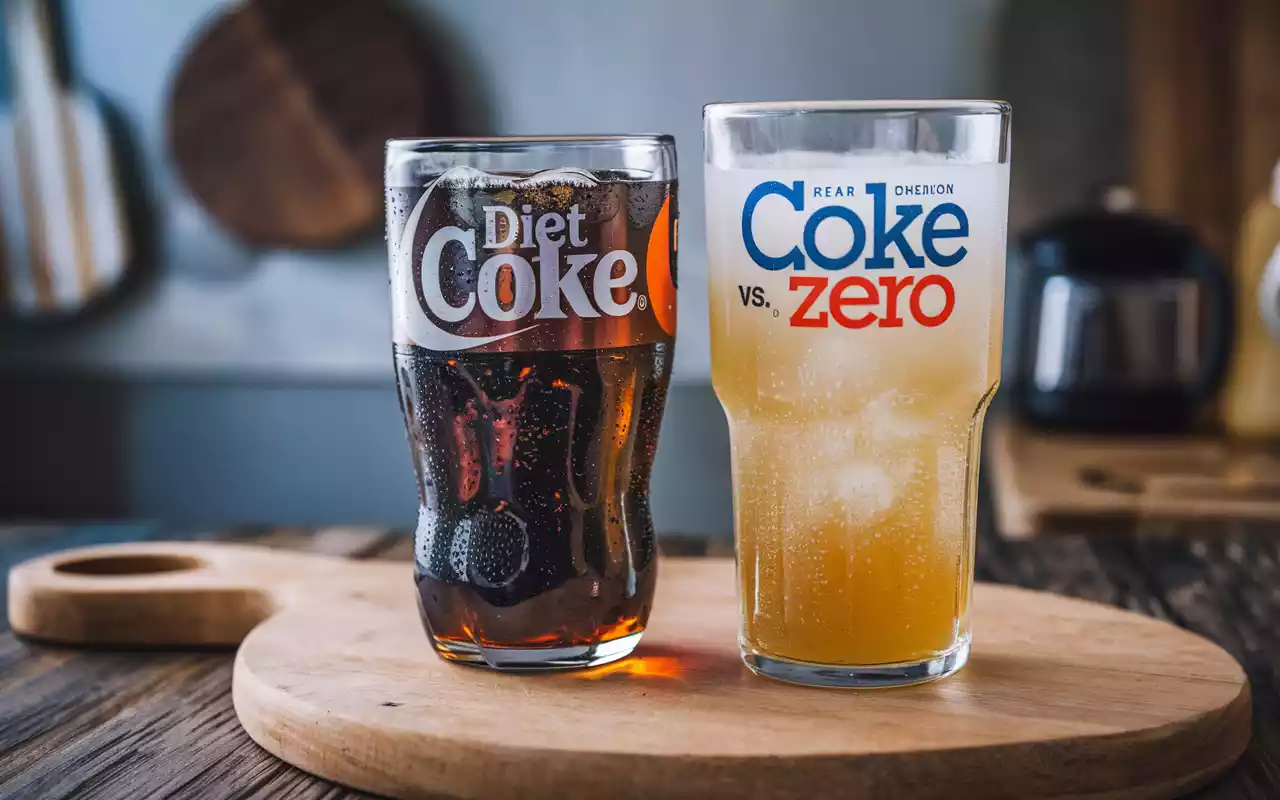 Diet coke and coke zero