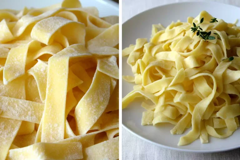 Is pappardelle the same as egg noodles?