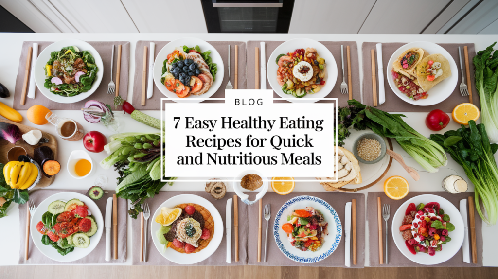 7 Easy Healthy Eating Recipes for Quick and Nutritious Meals