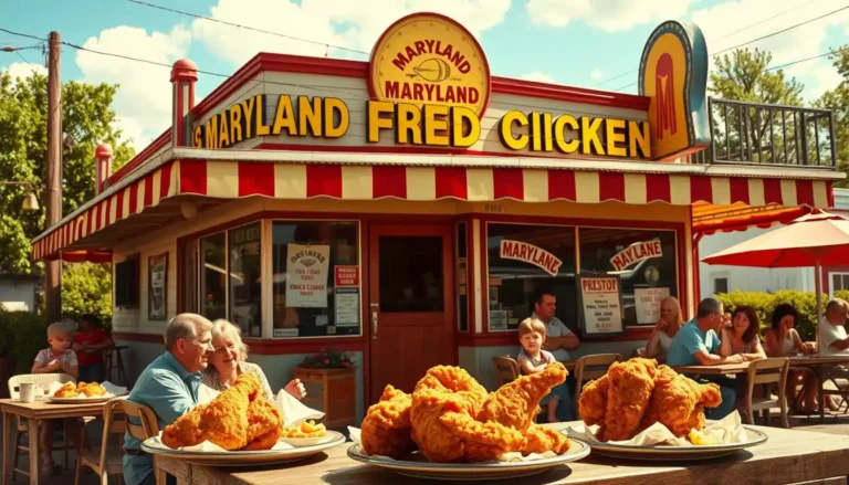 Where was the original Maryland Fried Chicken?