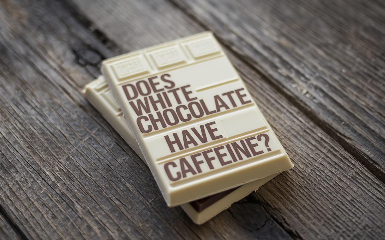 Does White Chocolate Have Caffeine