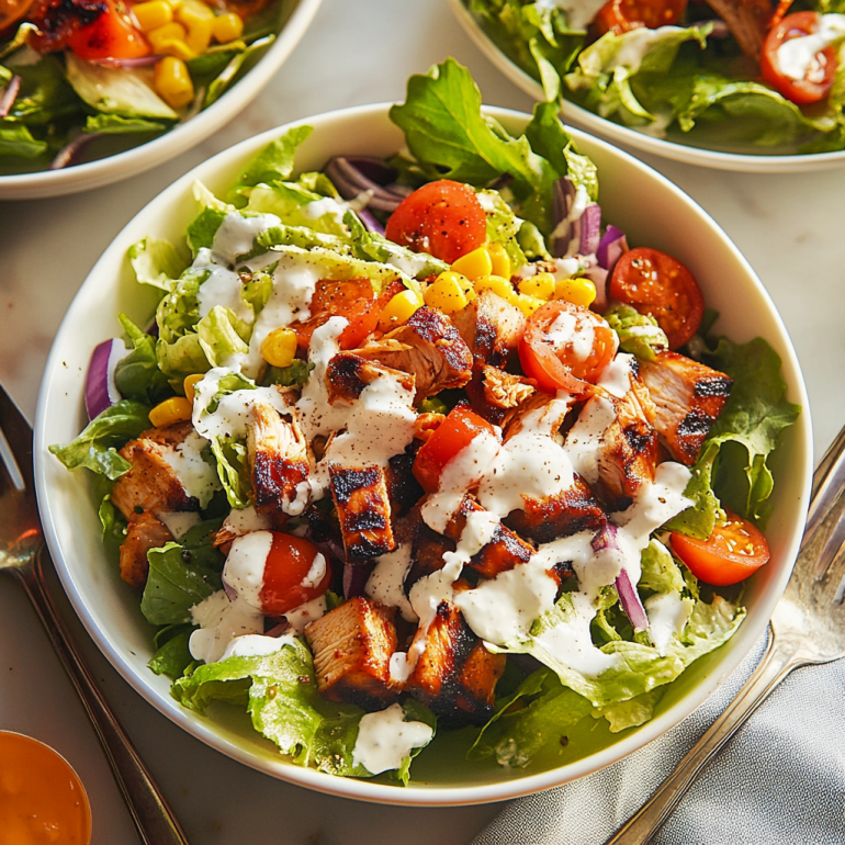 BBQ Chicken Salad: A Delightful and Healthy Feast!