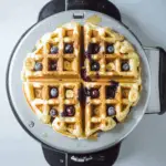 Banana Blueberry Waffles