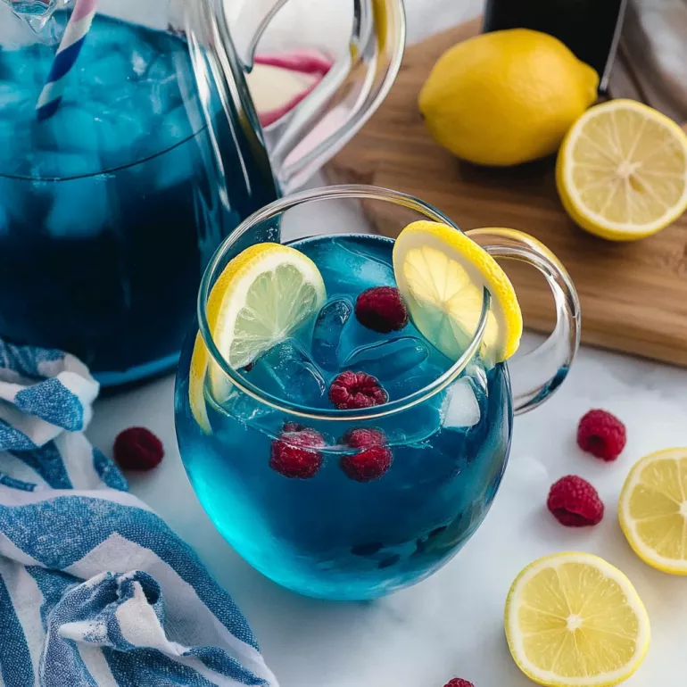 Blue Raspberry Lemonade: Refreshing Recipe to Try Today!
