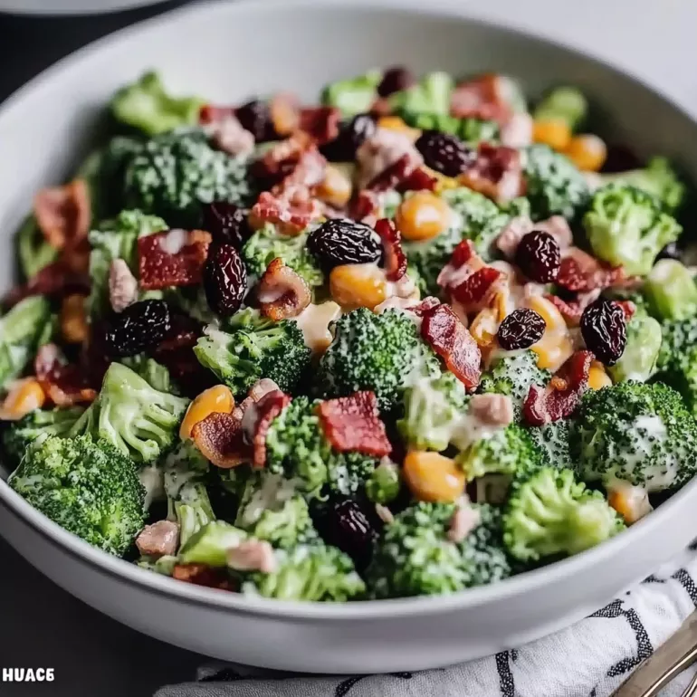 Broccoli Salad with Bacon and Raisins: A Must-Try Recipe!