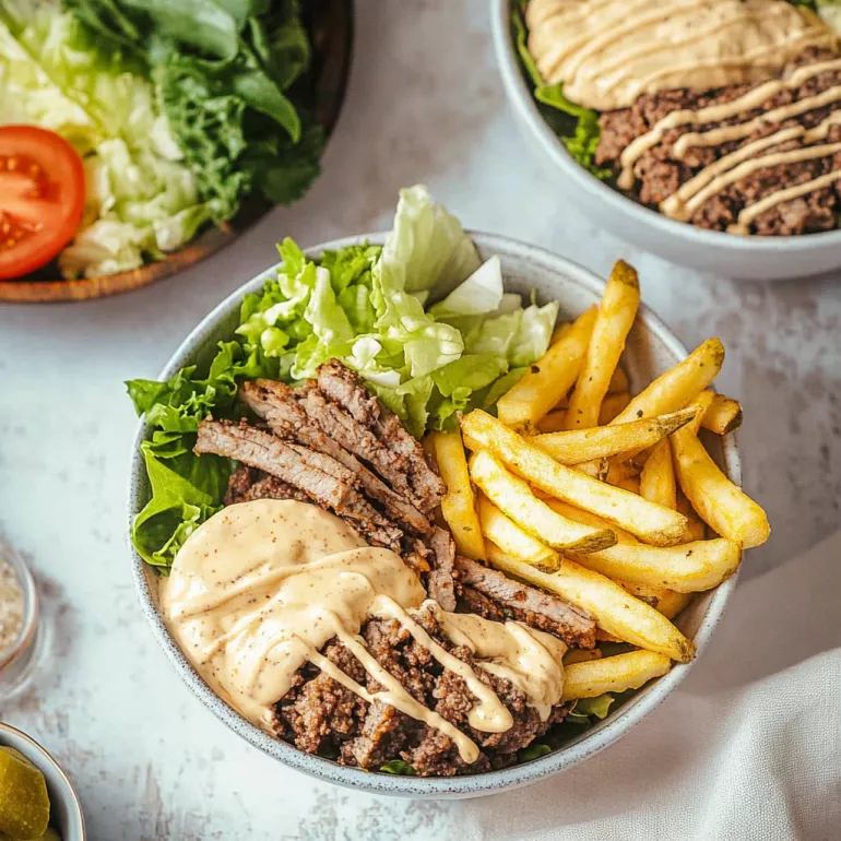 Burger Bowls: Enjoy Your Flavorful and Healthy Meal!