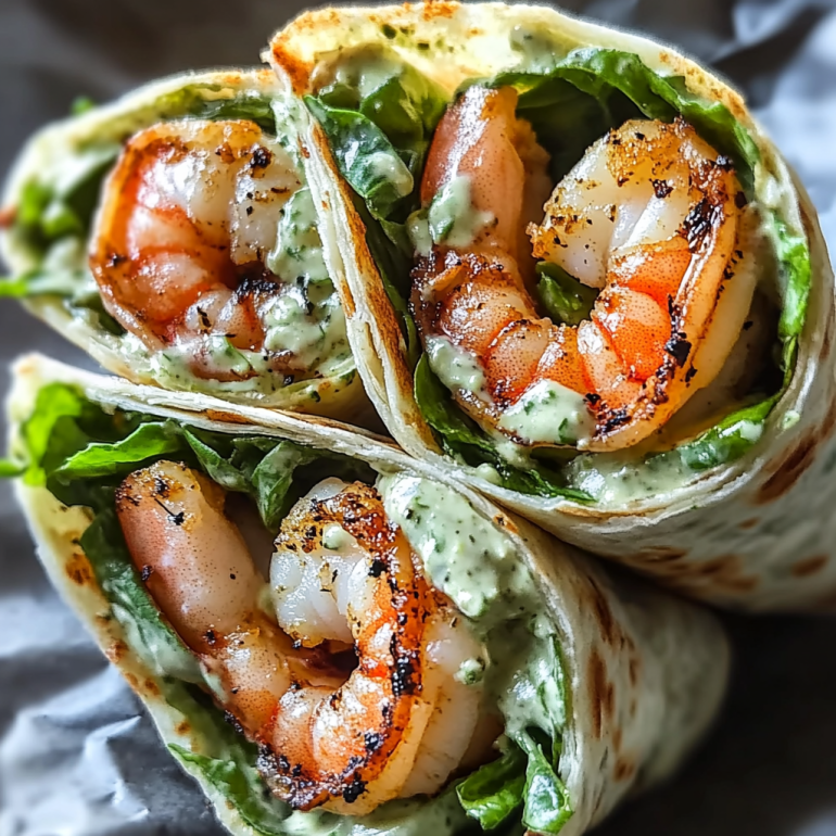 Caesar Shrimp Wraps: A Deliciously Easy Recipe!