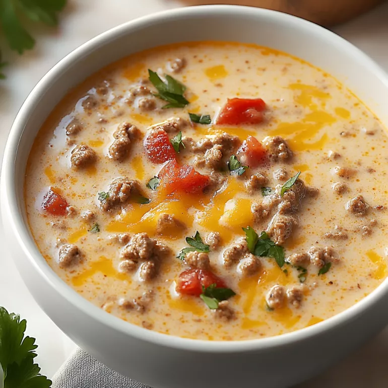 Cheeseburger Soup: A Creamy Delight You Must Try!