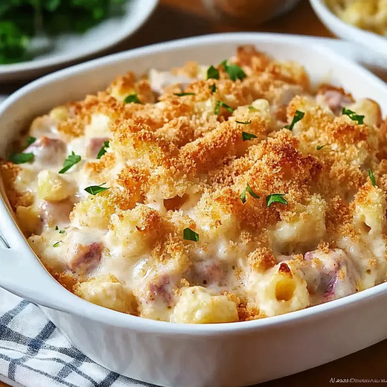 Chicken Cordon Bleu Casserole: A Delicious Twist Awaits!