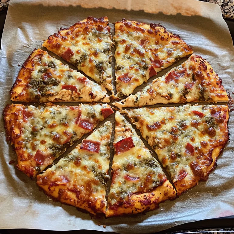 Chicken Pizza Crust: Discover a Unique Low-Carb Delight!