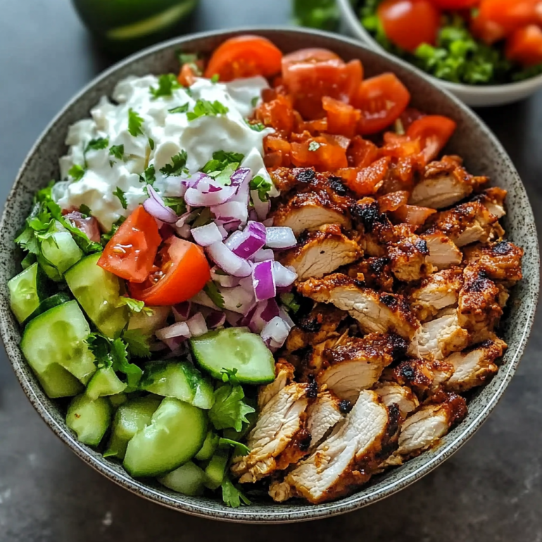 Chicken Shawarma Bowl: A Flavorful Delight to Try!