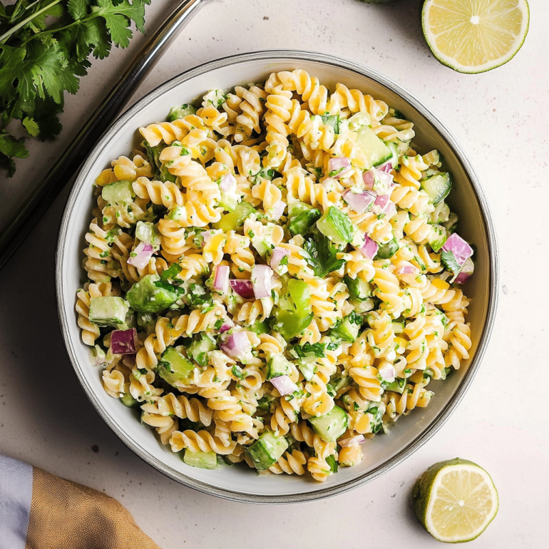 Cilantro Lime Pasta Salad: Discover This Flavorful Medley!