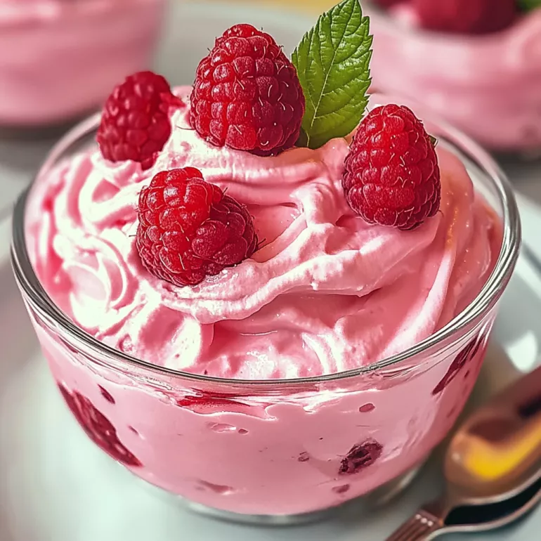 Cottage Cheese Raspberry Mousse: A Creamy Delight Awaits!