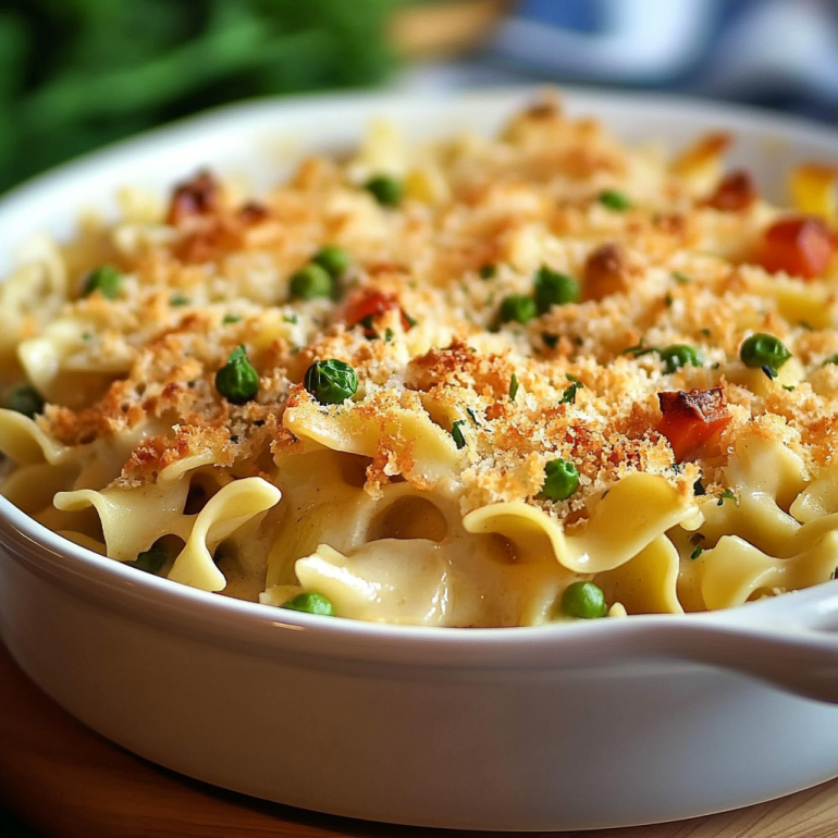 Creamy Chicken Noodle Casserole: Taste Comfort Today!