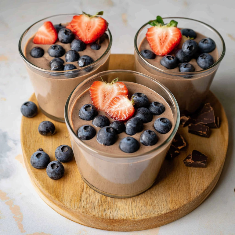 Creamy Chocolate Protein Pudding: Treat Yourself Today!