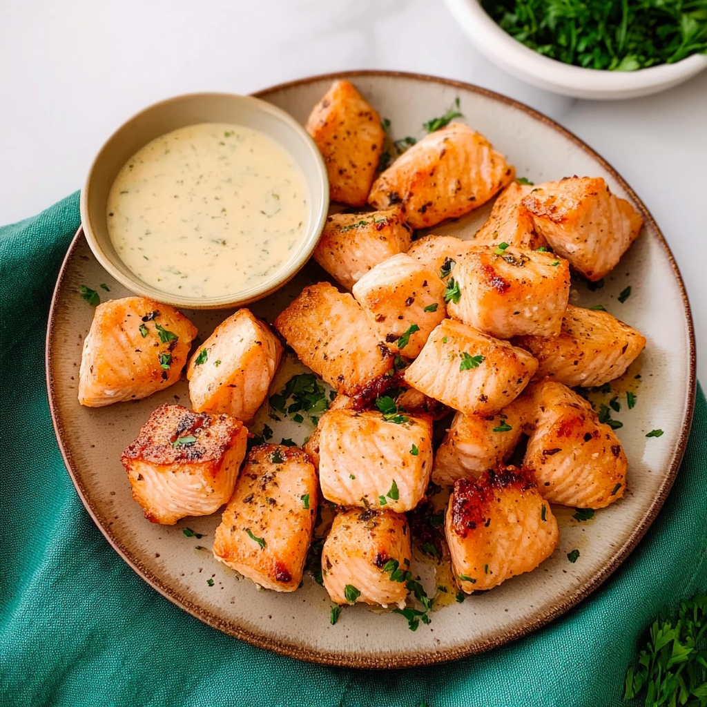Crispy Baked Salmon Bites: A Delicious Easy Recipe