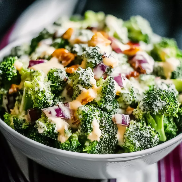 Crunchy Broccoli Salad: Discover a Flavorful Twist!