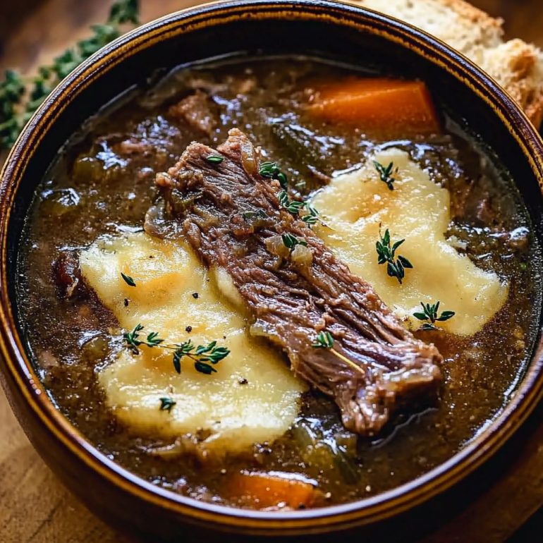 French Onion Beef Short Rib Soup: A Cozy Delight Awaits!