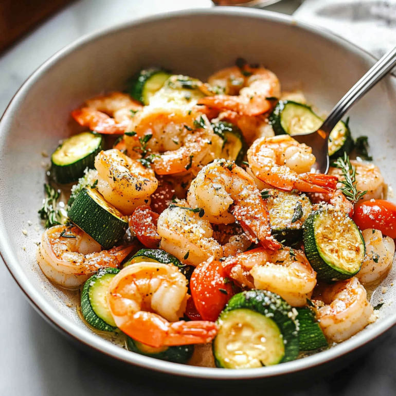 Garlic Parmesan Roasted Shrimp and Zucchini: A Must-Try!