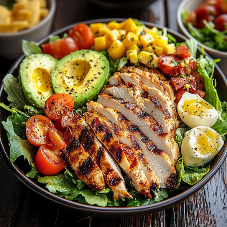 Grilled Chicken Cobb Salad is a Must-Try Delight!