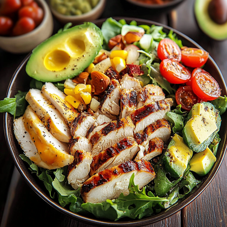 Grilled Chicken Cobb Salad: A Delicious Healthy Twist