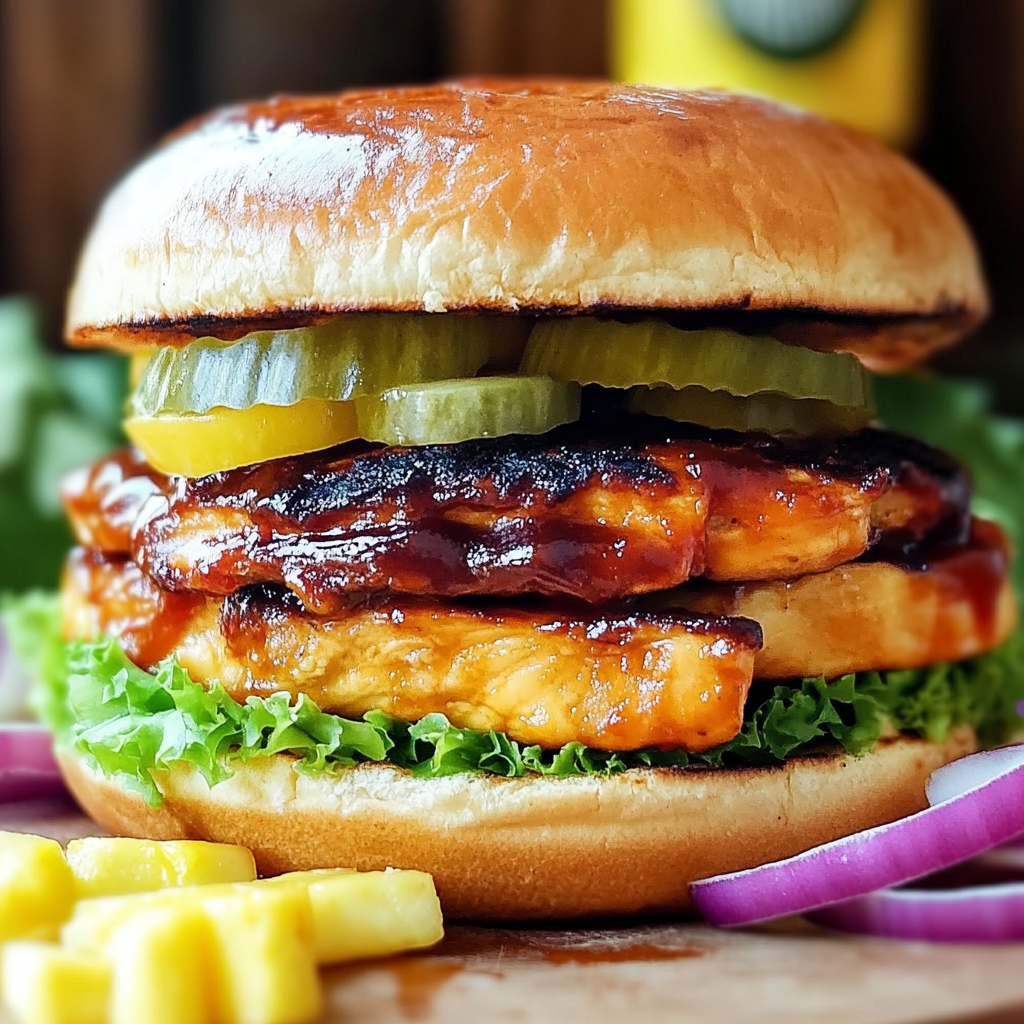 Hawaiian BBQ Chicken Sandwiches that Everyone Will Love!