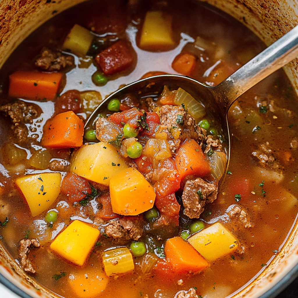 Hearty Vegetable Beef Soup: A Comforting Recipe to Try!