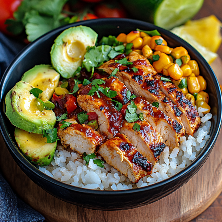 Honey Chipotle Chicken Rice Bowl: A Flavor Explosion Awaits!