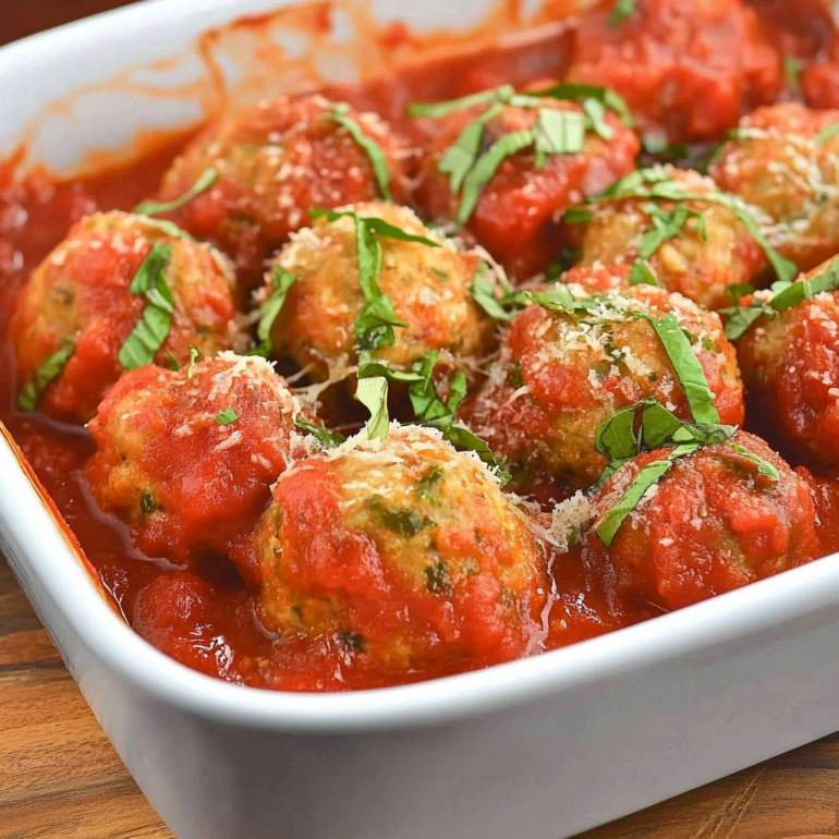 Italian Baked Chicken Meatballs: A Delicious Recipe!
