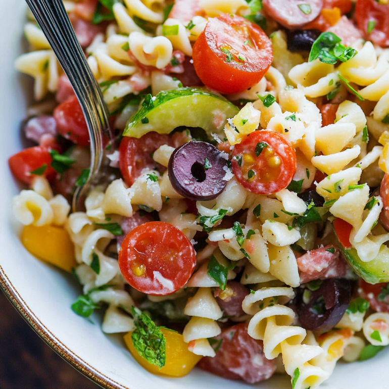 Italian Pasta Salad: A Refreshing Mediterranean Treat