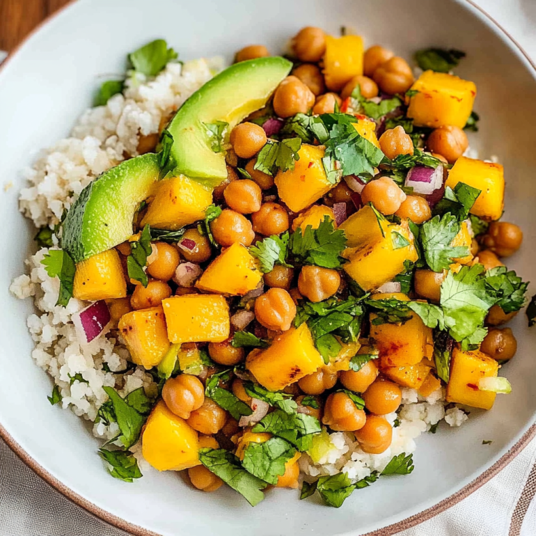 Mango Chickpea Salad: A Refreshing Recipe You’ll Love!
