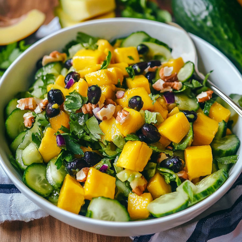 Mango Cucumber Salad: A Refreshing Summer Delight!