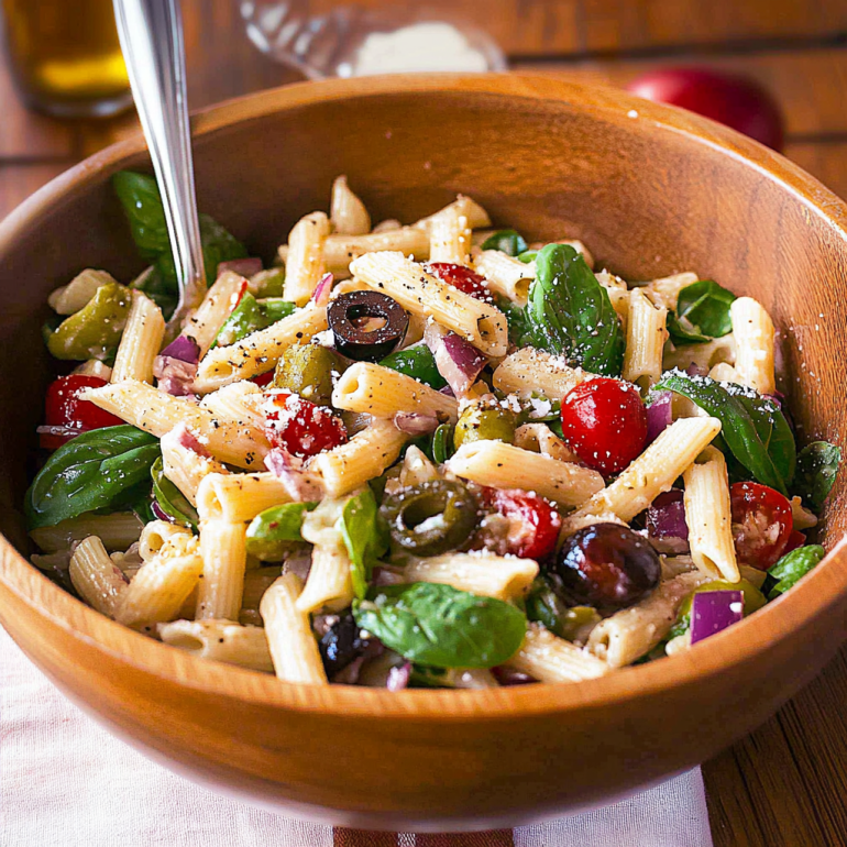 Mediterranean Pasta Salad: A Refreshing Flavor Boost!