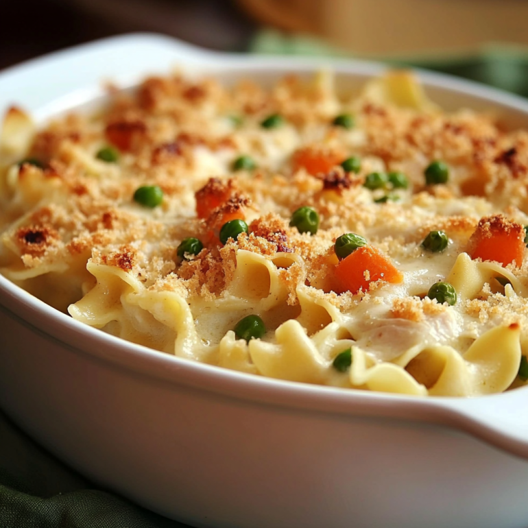 Creamy Chicken Noodle Casserole: A Comfort Food Delight!