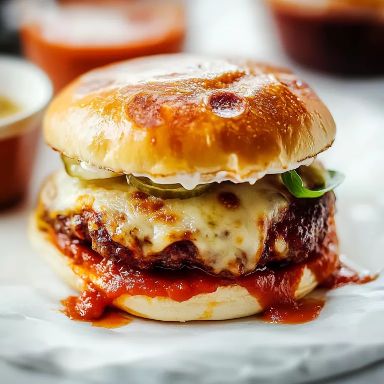 Pizza Burgers: A Tasty Twist on Classic Burgers!