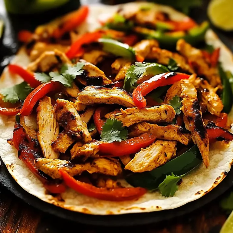 Quick and Easy Chicken Fajitas: A Zesty Weeknight Classic