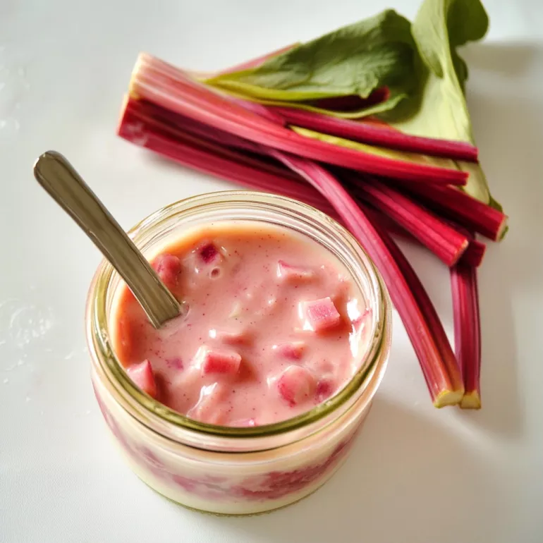 Rhubarb Curd Tart: A Delightful Dessert Recipe You’ll Love!