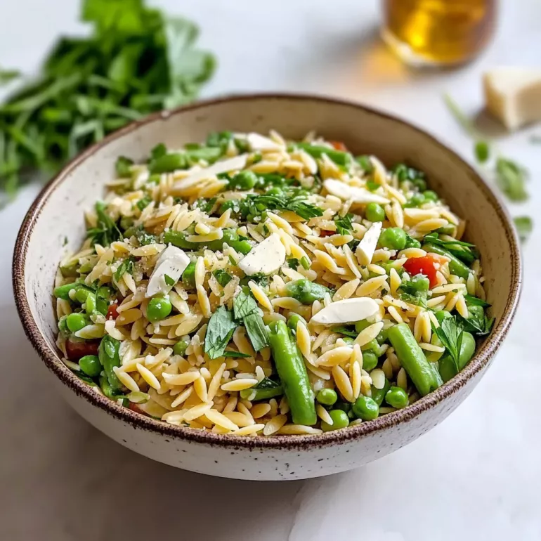 Spring Orzo Pasta Salad: A Fresh & Flavorful Delight!