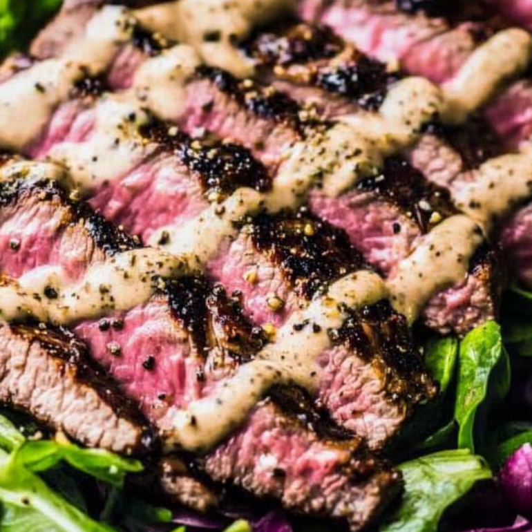 Steakhouse Salad with Creamy Dressing: A Must-Try Delight!