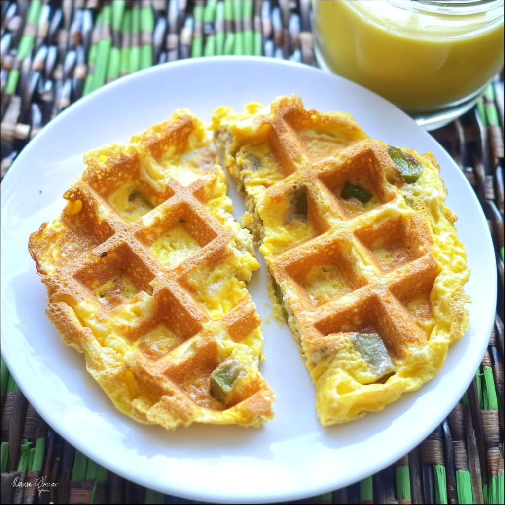Waffle Iron Omelette: Quick Breakfast Game-Changer