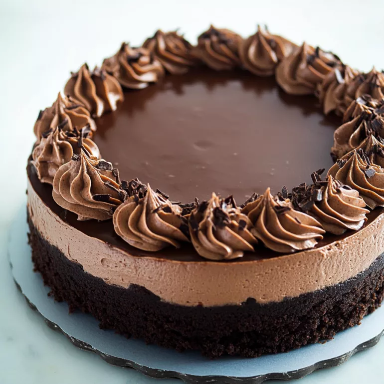 Decadent Chocolate Cheesecake: Indulge in Pure Delight!