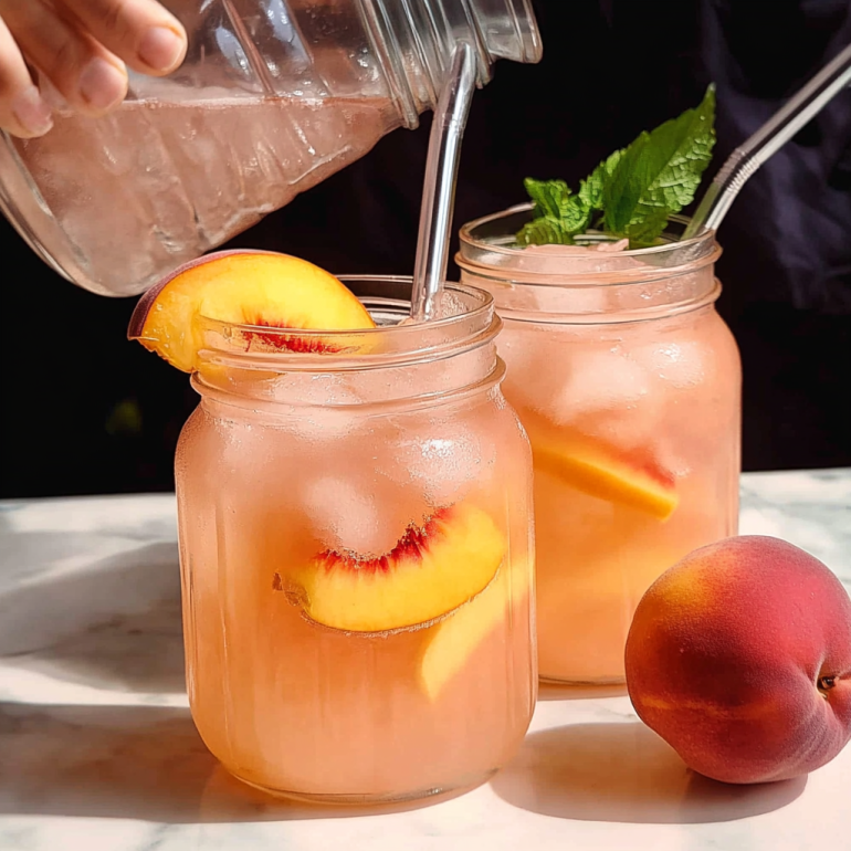Peach Lemonade: A Refreshing Summer Delight Recipe