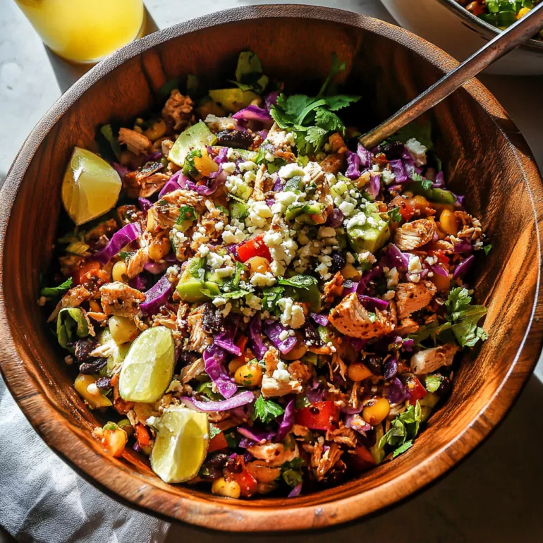 Chipotle Chicken Chopped Salad: A Flavorful Twist Awaits!