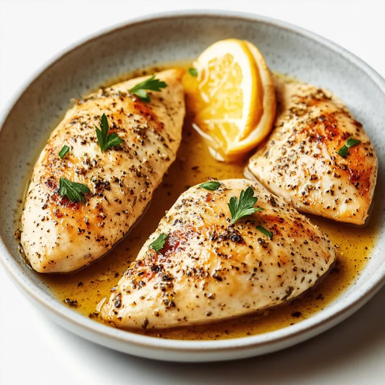 Oven-Baked Herb Chicken Breasts for a Tasty Delight