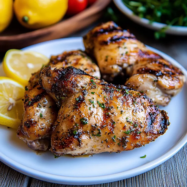 Grilled Lemon Herb Chicken: A Must-Try Flavor Boost!