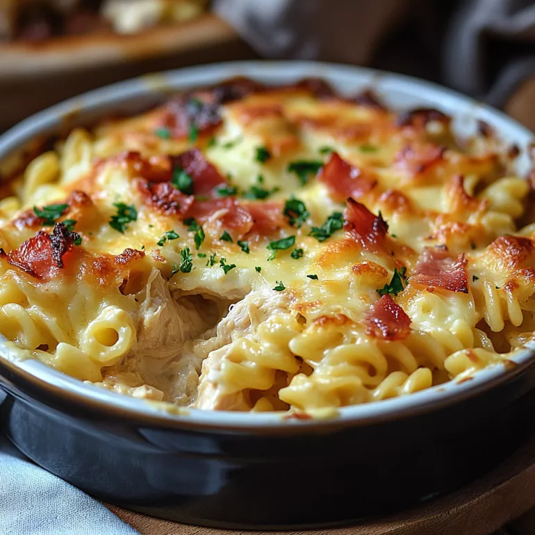 Crazy Good Chicken Pasta Casserole: A Comforting Delight!