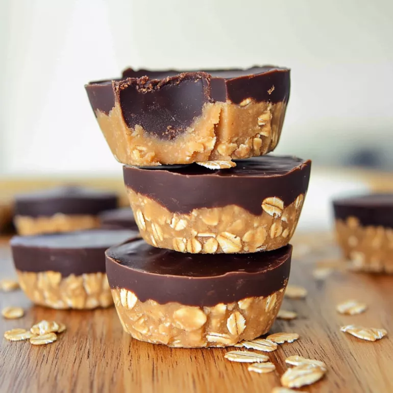 No-Bake Peanut Butter Oat Cups that Everyone Will Love!