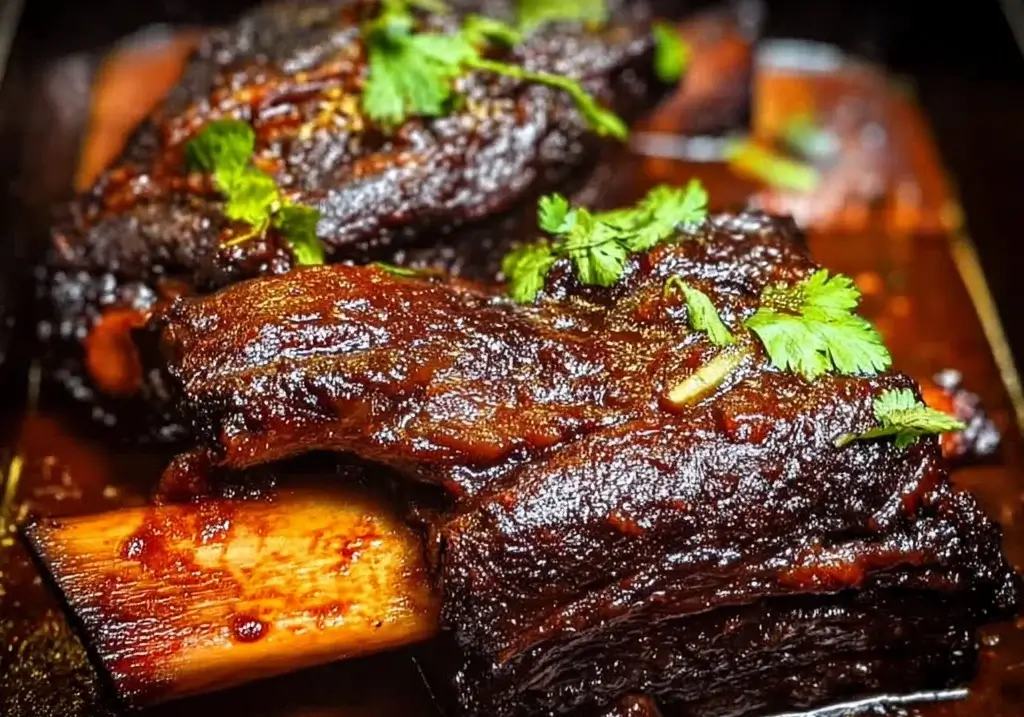 Caramelized Slow-Roast Asian Beef Short Ribs Delight!