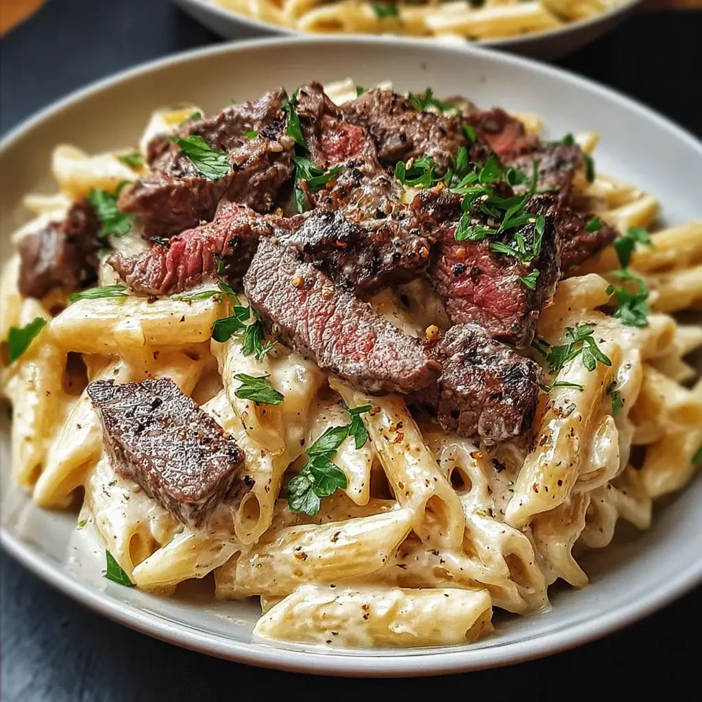 Creamy Garlic Steak Pasta: A Simple Recipe to Savor