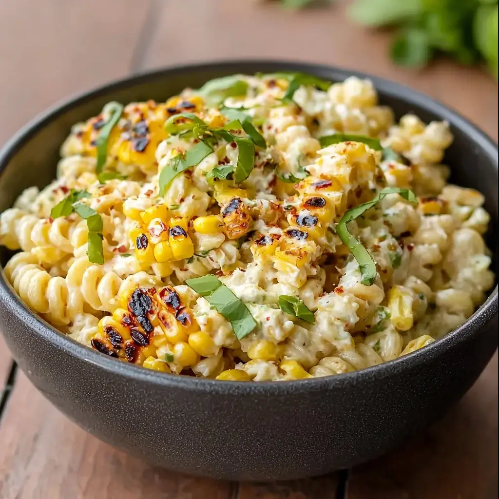 Creamy Street Corn Pasta Salad to Delight Your Taste Buds
